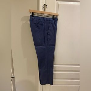 Blue Plaid Banana Republic Dress Pants